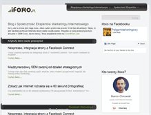 Tablet Screenshot of ifoxo.pl